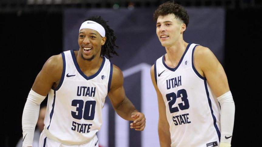USU wins crucial Quarterfinals Game over New Mexico Lobos in Mountain West Tournament