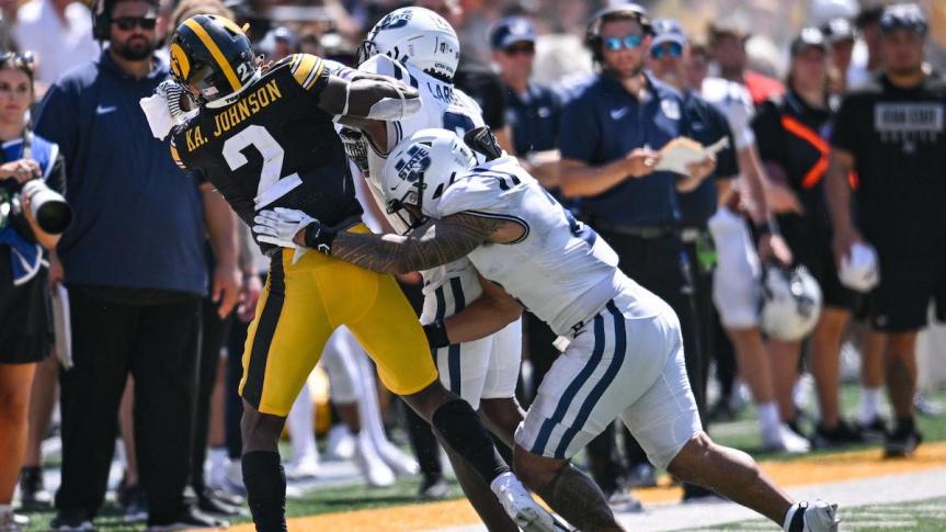 Week 1: Utah State Struggles Early but fights back in Loss to Iowa
