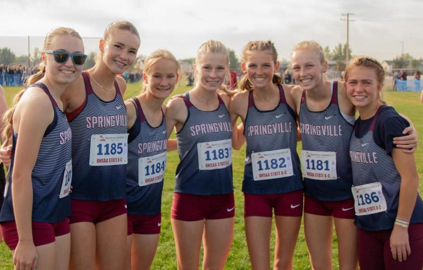 Maya Boyer leads Springville Cross Country to third at State