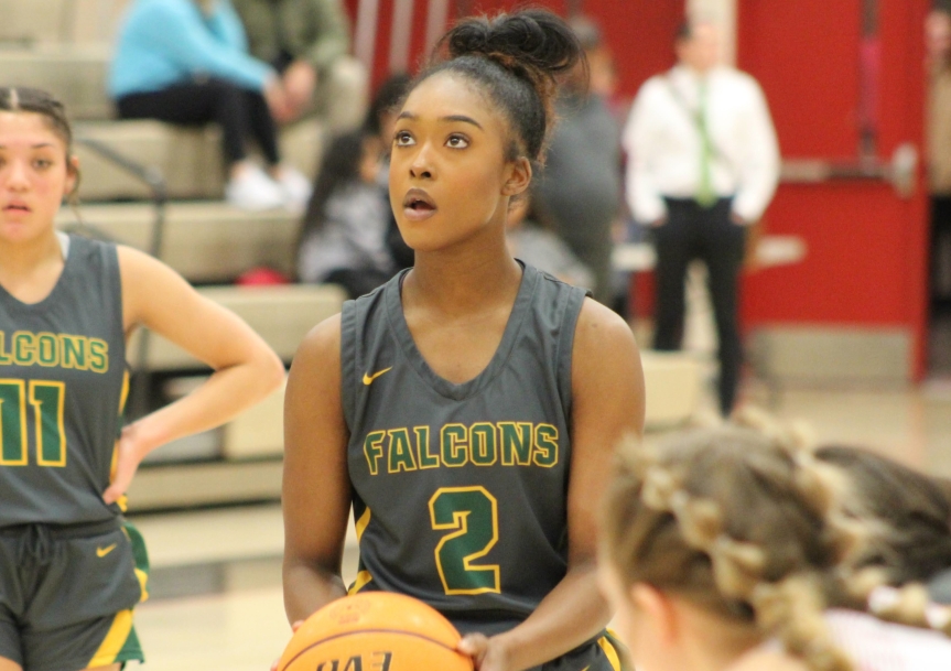 Clearfield Falcons Xiyah Yarbrough battles to be the best
